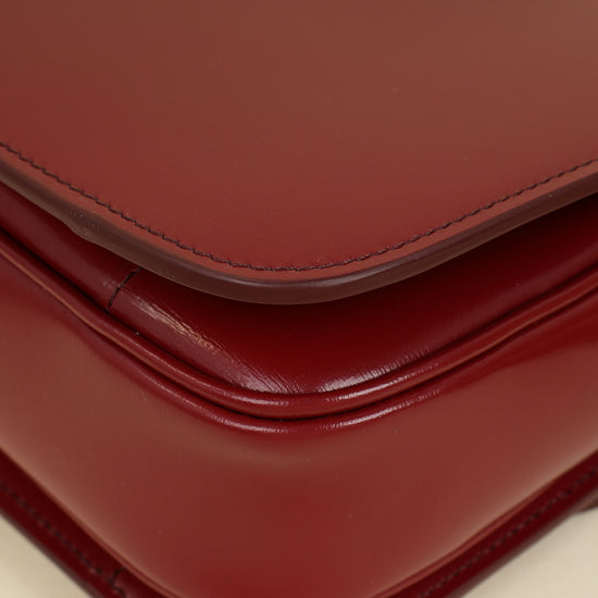 Celine Burgundy Classique Triomphe Bag-Celine-THE CLOSET