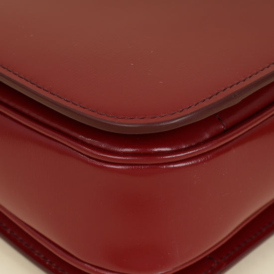 Celine Burgundy Classique Triomphe Bag-Celine-THE CLOSET