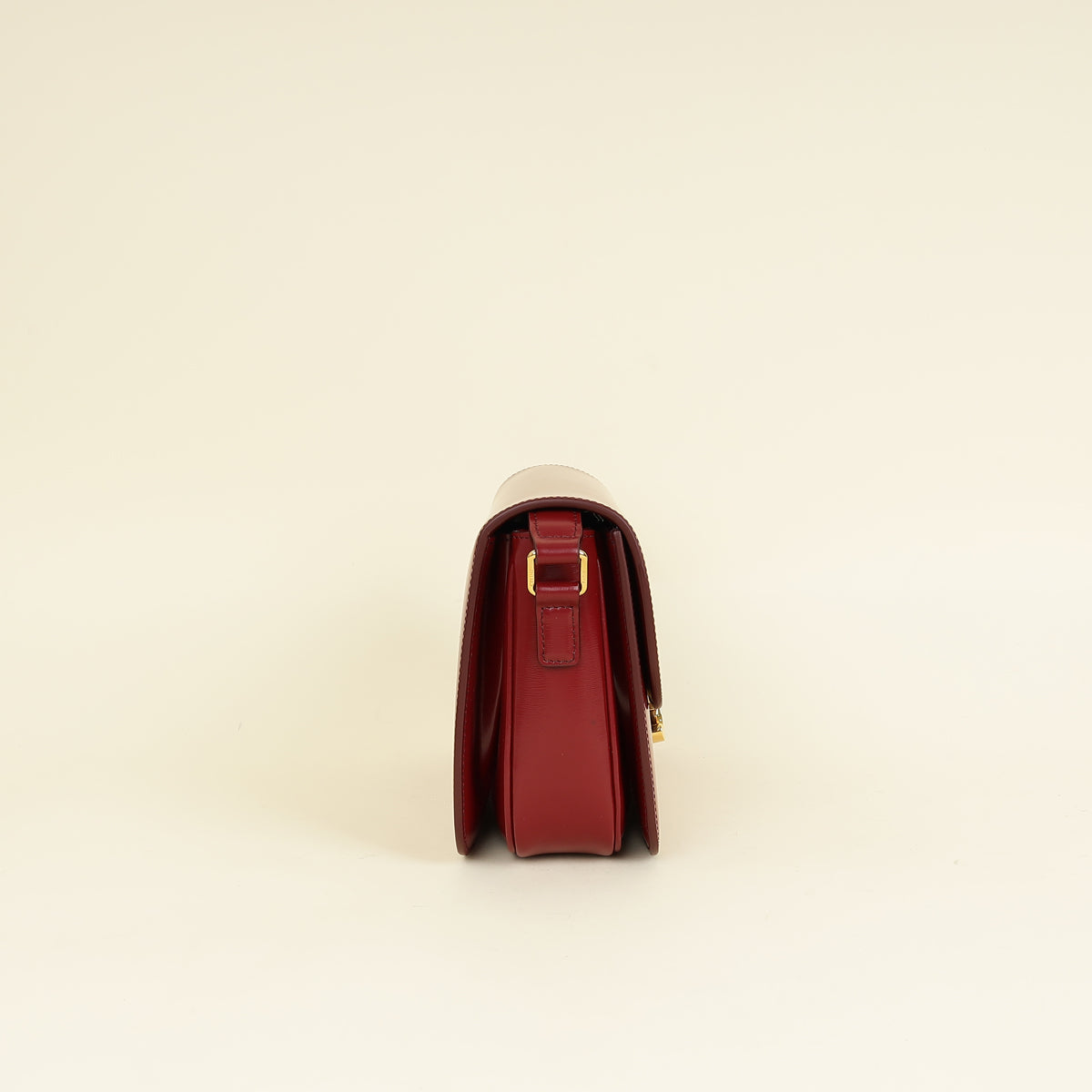 Celine Burgundy Classique Triomphe Bag-Celine-THE CLOSET