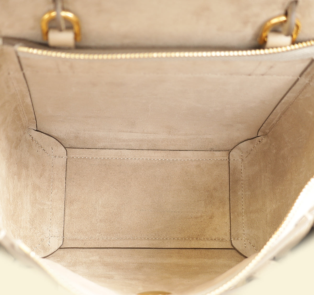 Celine Taupe Nano Belt Bag