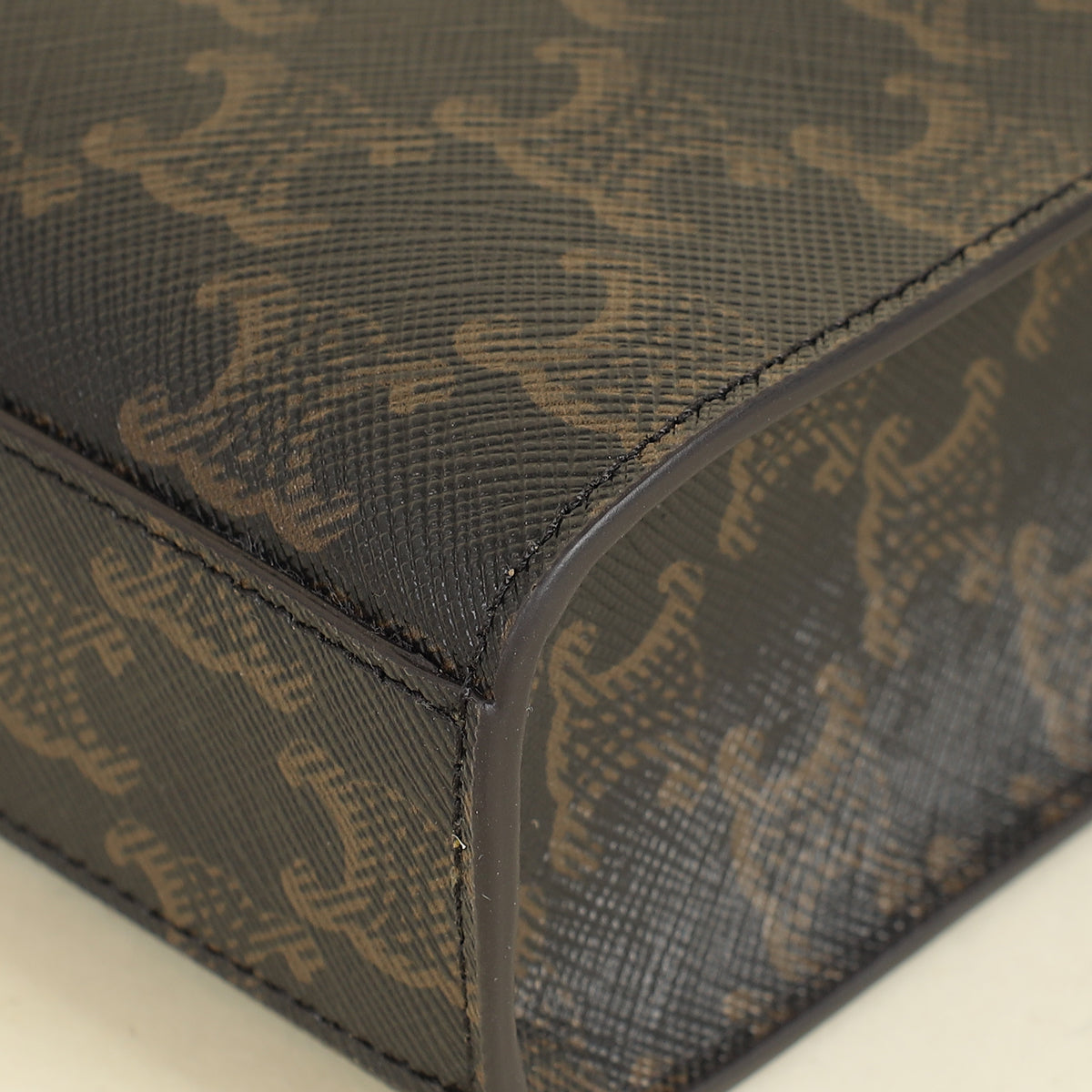 Celine Tricolor Triomphe Mini Vertical Cabas Bag