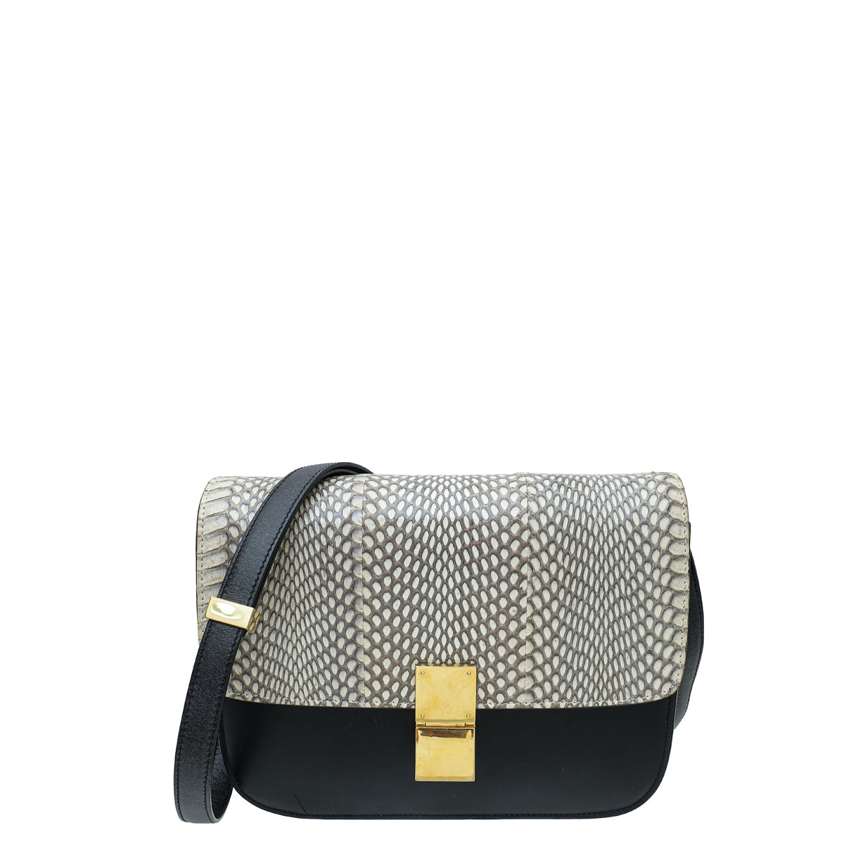 Celine Bicolor Classic Box Medium Bag-Celine-THE CLOSET