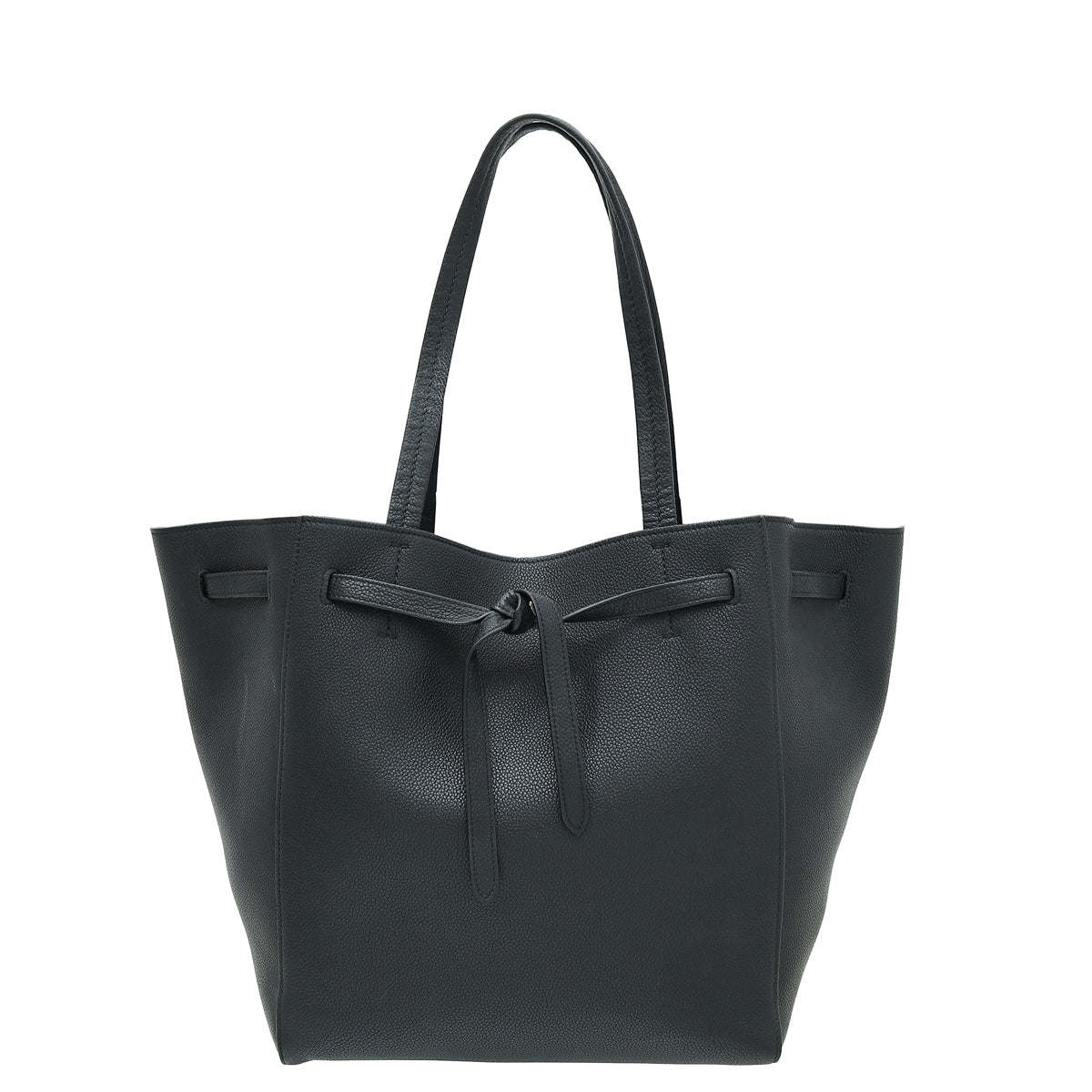 Celine Black Phantom Soft Tote Small Bag-Celine-THE CLOSET