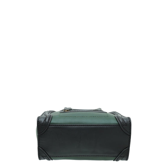 Celine Bicolor Nano Luggage Bag