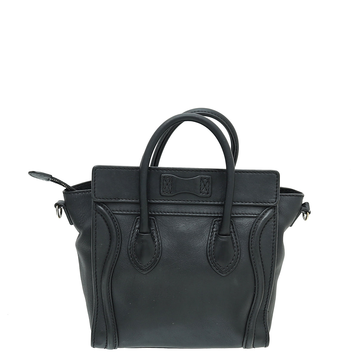 Celine Black Nano Luggage Bag-Celine-THE CLOSET