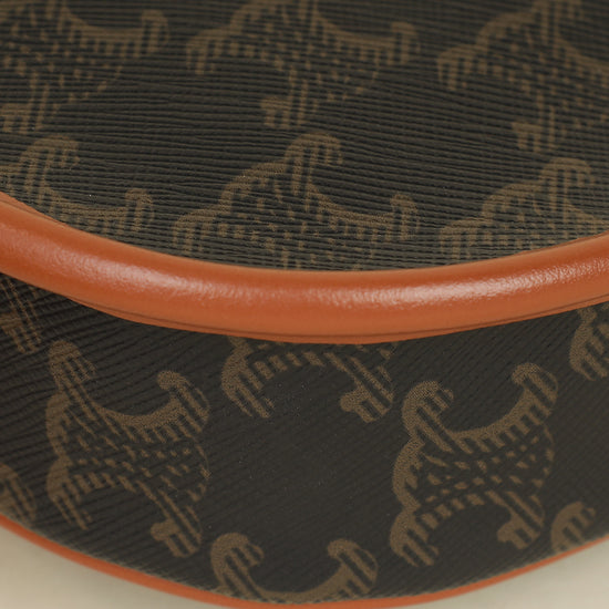 Celine Bicolor Mini Besace in Triomphe Crossbody Bag