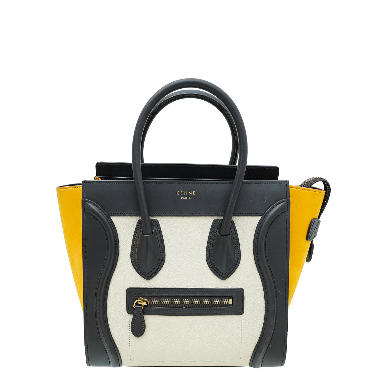 Celine Tricolor Micro Luggage Bag-Celine-THE CLOSET
