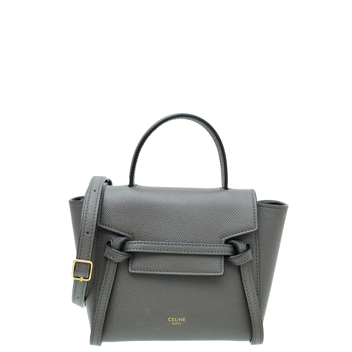 Celine Grey Nano Belt Bag-Celine-THE CLOSET