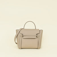 Celine Taupe Micro Belt Bag