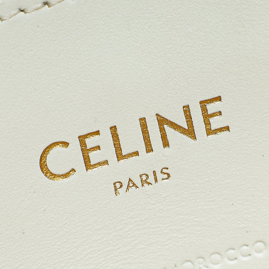 Celine Bicolor Classic Panier Basket Bag