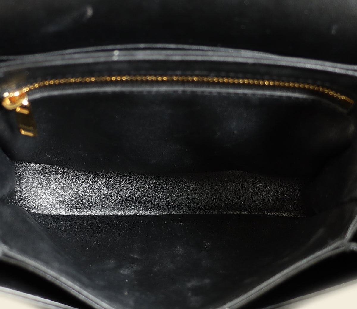 Celine Black Triomphe Teen Besace Crossbody Bag