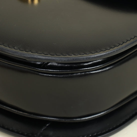 Celine Black Triomphe Teen Besace Crossbody Bag