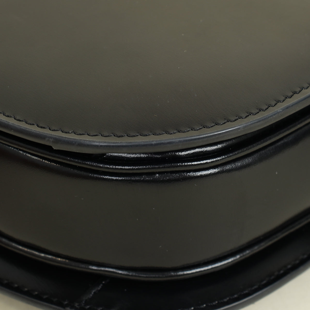 Celine Black Triomphe Teen Besace Crossbody Bag