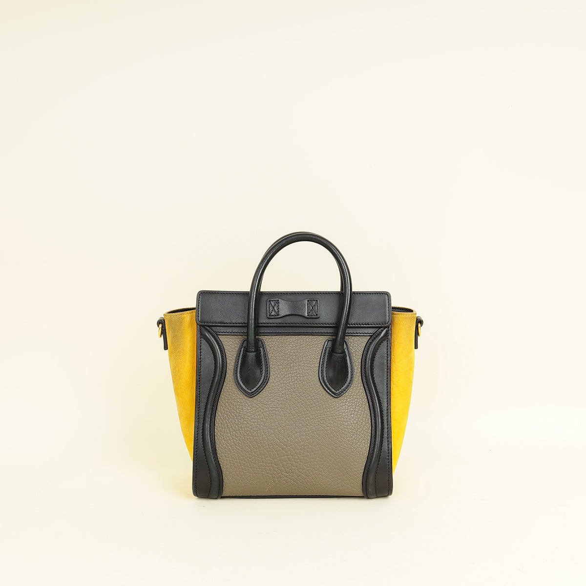 Celine Tricolor Nano Luggage Bag