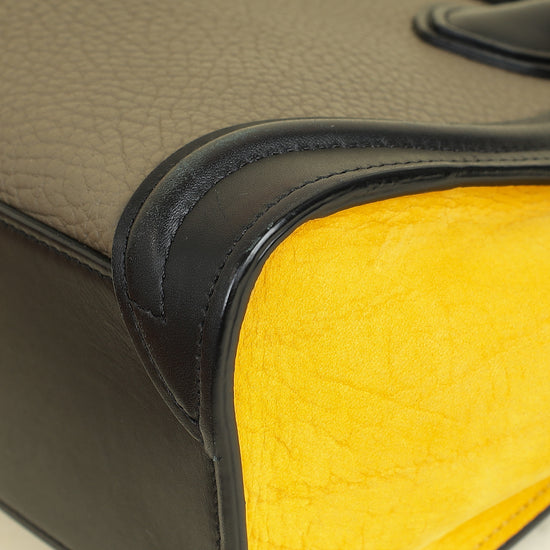 Celine Tricolor Nano Luggage Bag