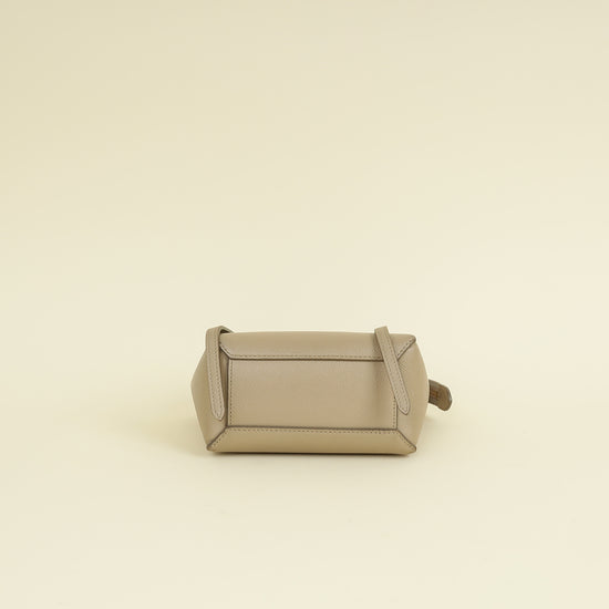 Celine Taupe Nano Belt Bag