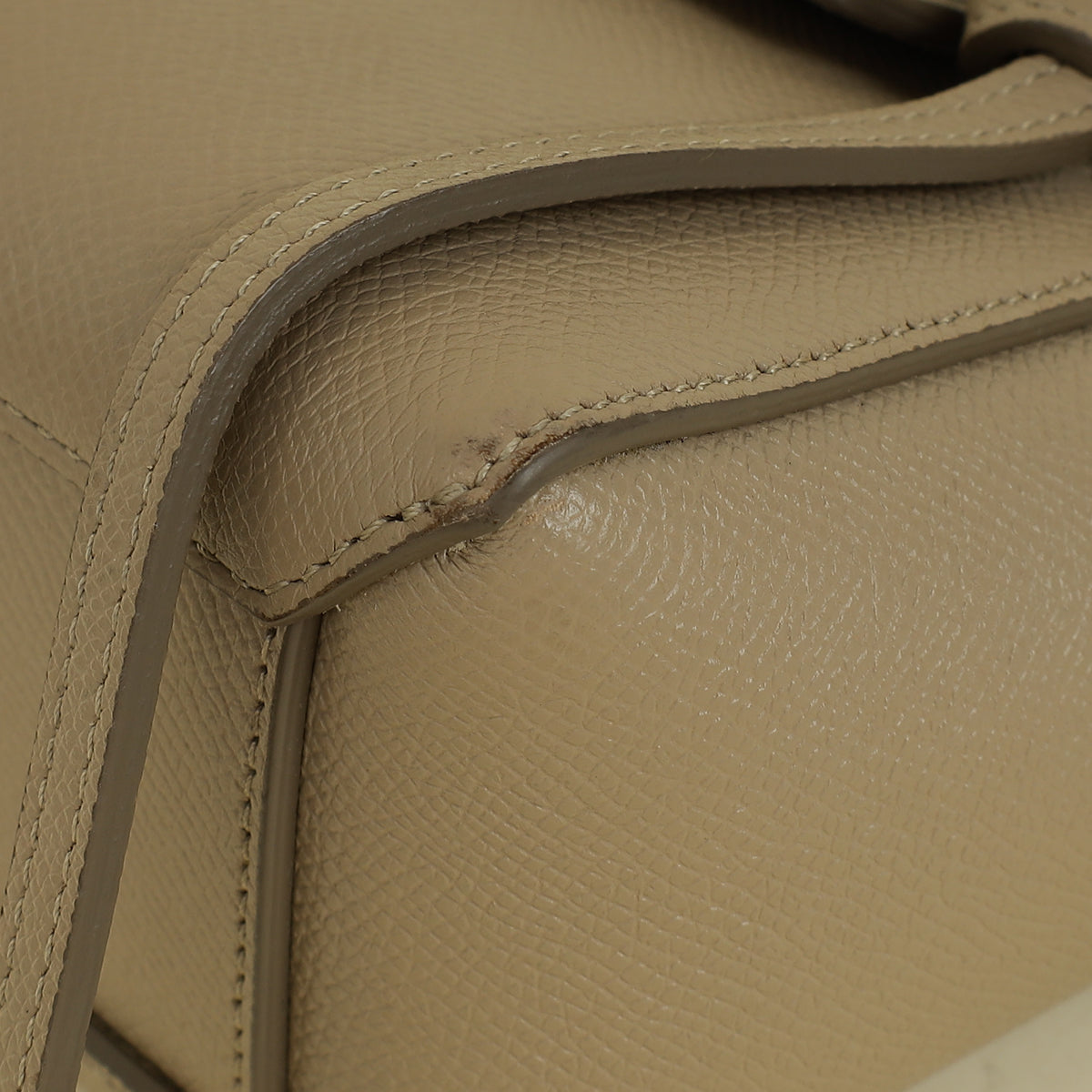 Celine Taupe Nano Belt Bag