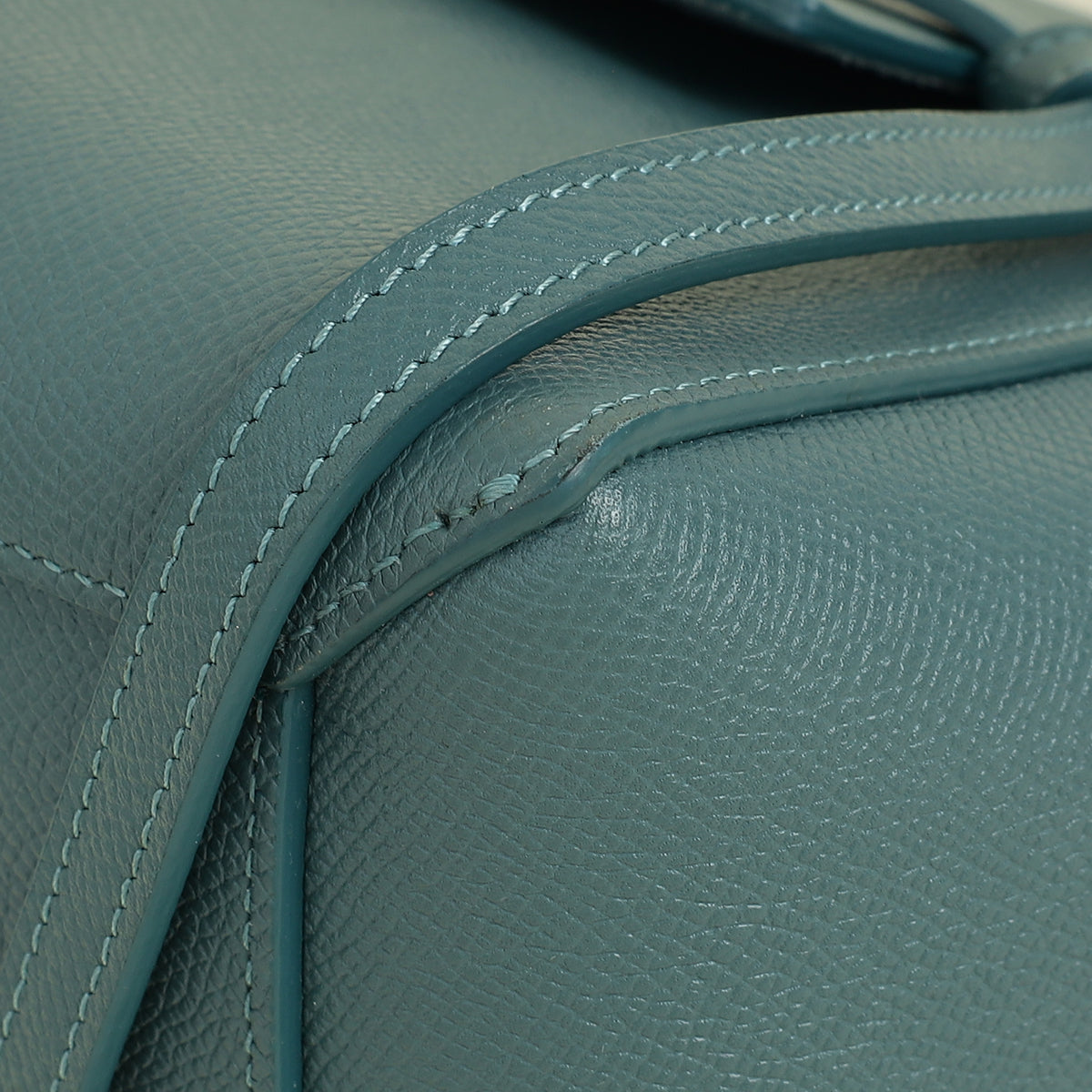 Celine Teal Nano Belt Bag