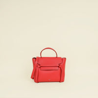 Celine Red Micro Belt Bag