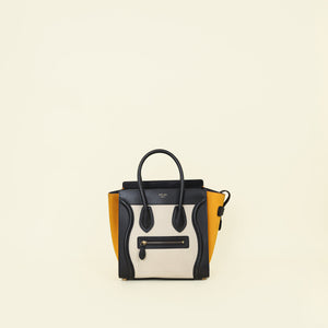 Celine Tricolor Micro Luggage Bag