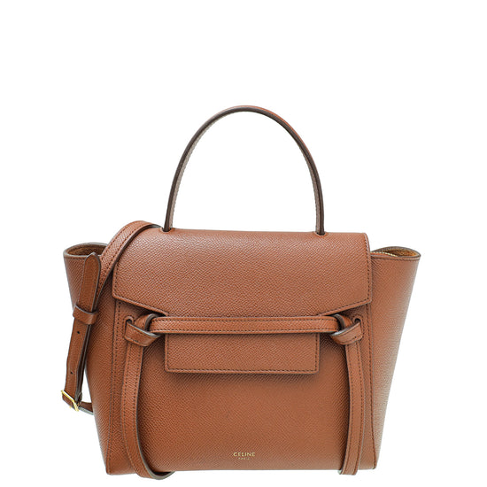Celine Brown Nano Belt Bag