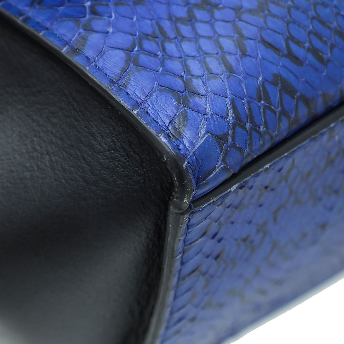 Celine Bicolor Python/Calf Trapeze Bag – The Closet