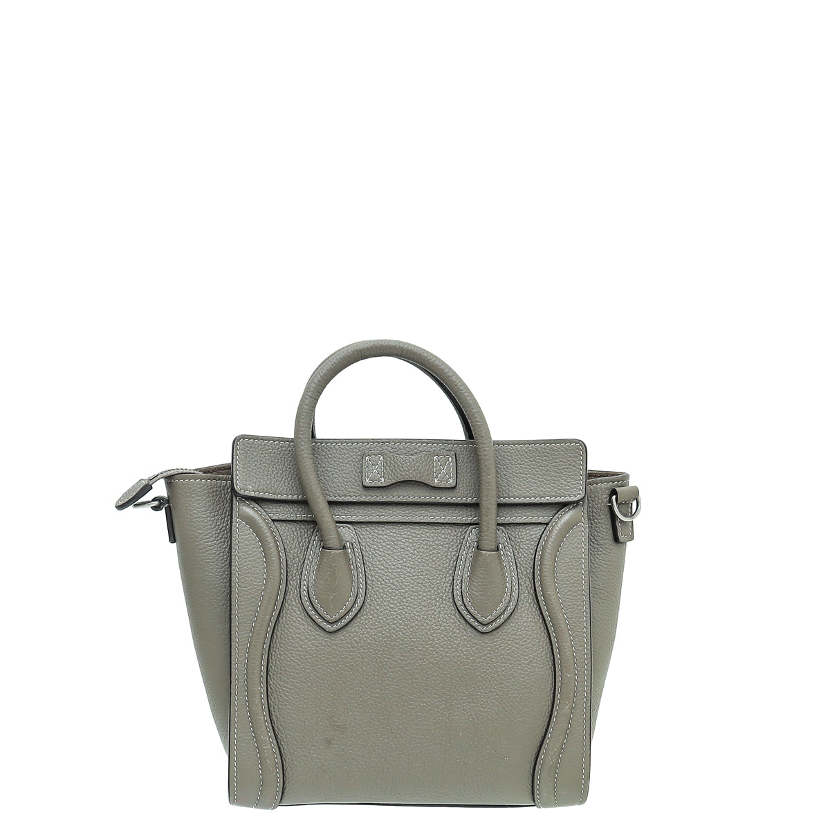 Celine Etoupe Nano Luggage Bag-Celine-THE CLOSET