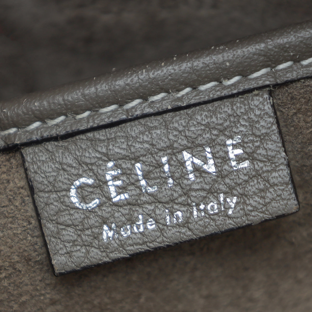 Celine Etoupe Nano Luggage Bag