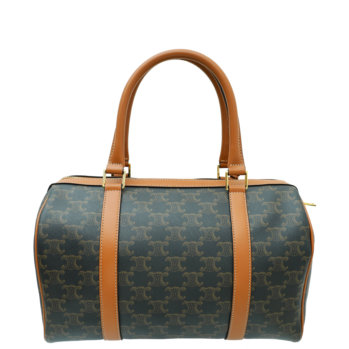 Celine Triomphe Tan Boston Bag-Celine-THE CLOSET