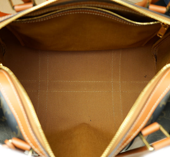 Celine Triomphe Tan Boston Bag