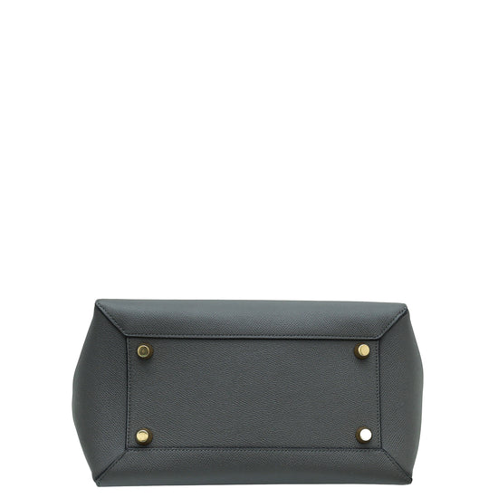 Celine Grey Micro Belt Top Handle Bag
