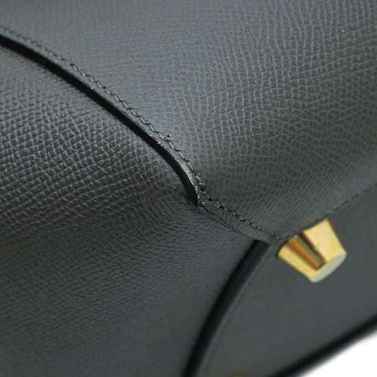 Celine Grey Micro Belt Top Handle Bag