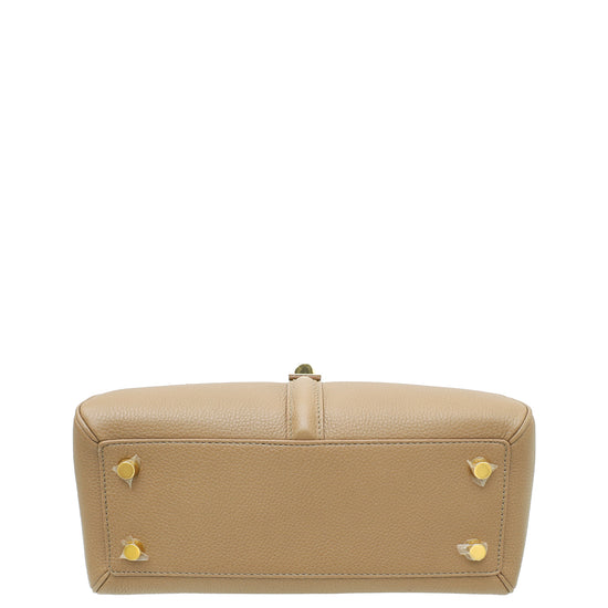 Celine Etoupe 16 Top Handle Small Bag