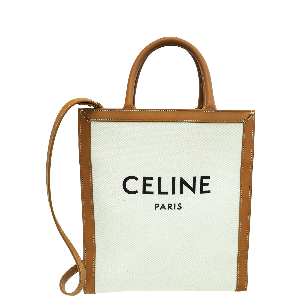 Celine Bicolor Vertical Cabas Small Bag-Celine-THE CLOSET