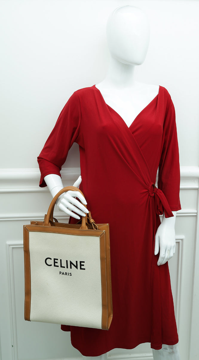 Celine Bicolor Vertical Cabas Small Bag – THE CLOSET