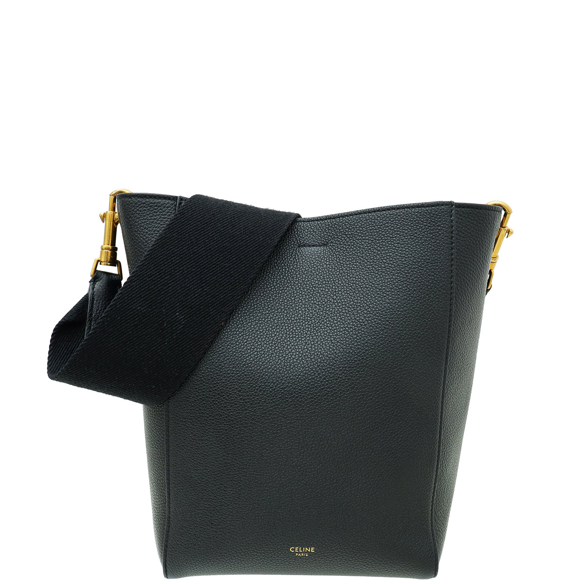 Celine Black Sangle Seau Bag Small Bag-Celine-THE CLOSET