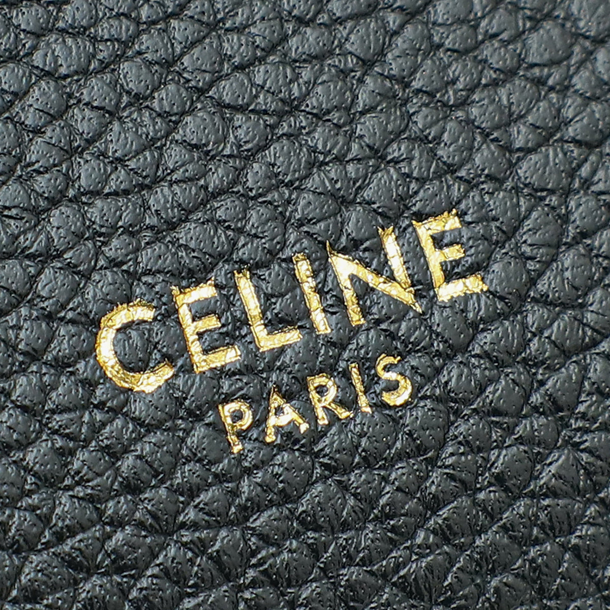 Celine Black Sangle Seau Bag Small Bag