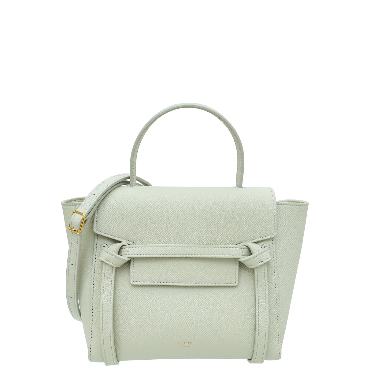 Celine Vintage White Nano Belt Bag-Celine-THE CLOSET