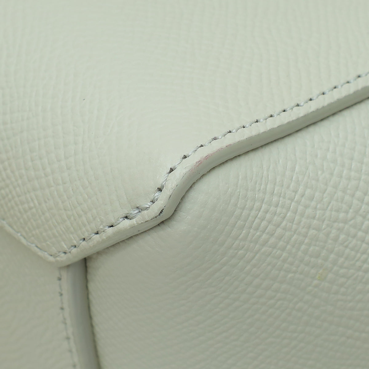 Celine Vintage White Nano Belt Bag