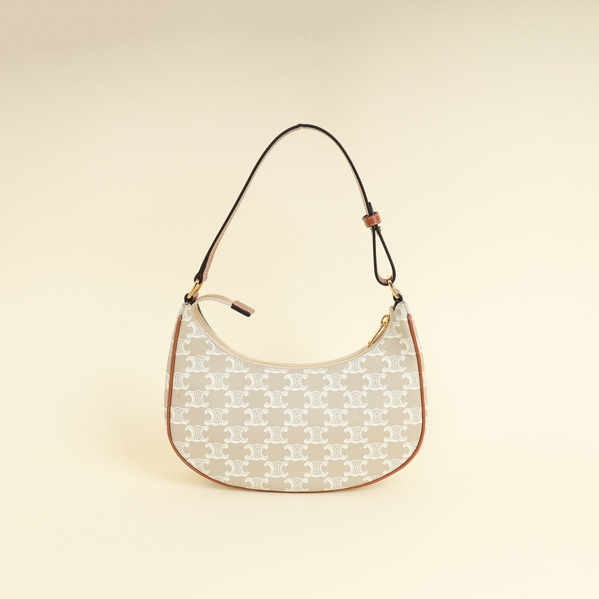 Celine Bicolor Ava Triomphe Hobo Medium Bag-Celine-THE CLOSET