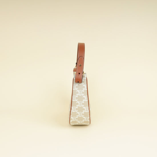 Celine Bicolor Ava Triomphe Hobo Medium Bag-Celine-THE CLOSET