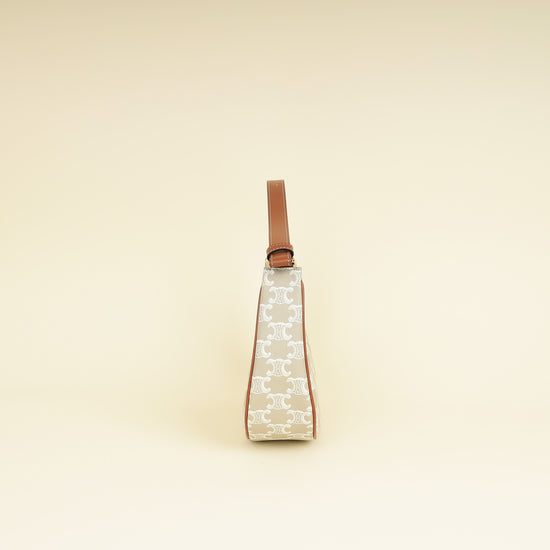 Celine Bicolor Ava Triomphe Hobo Medium Bag-Celine-THE CLOSET