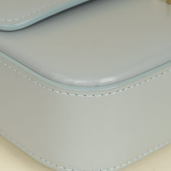 Celine Light Blue Triomphe Claude Shoulder Bag