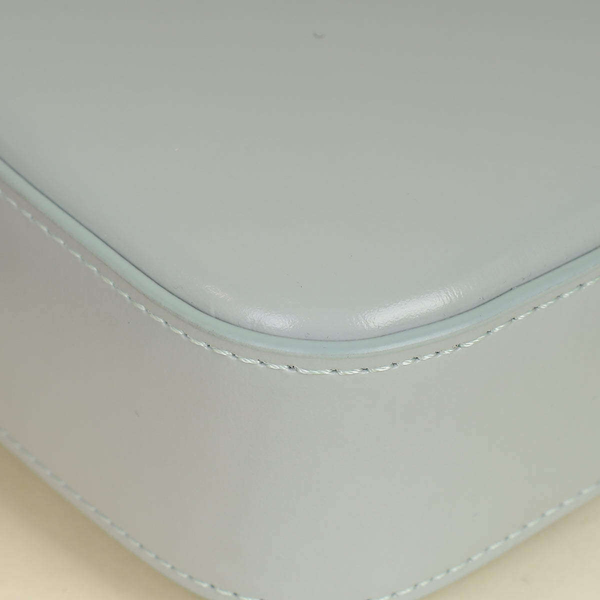 Celine Light Blue Triomphe Claude Shoulder Bag