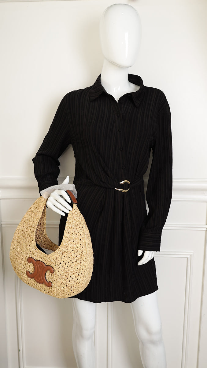 Celine Bicolor Classic Panier Hobo Bag-Celine-THE CLOSET