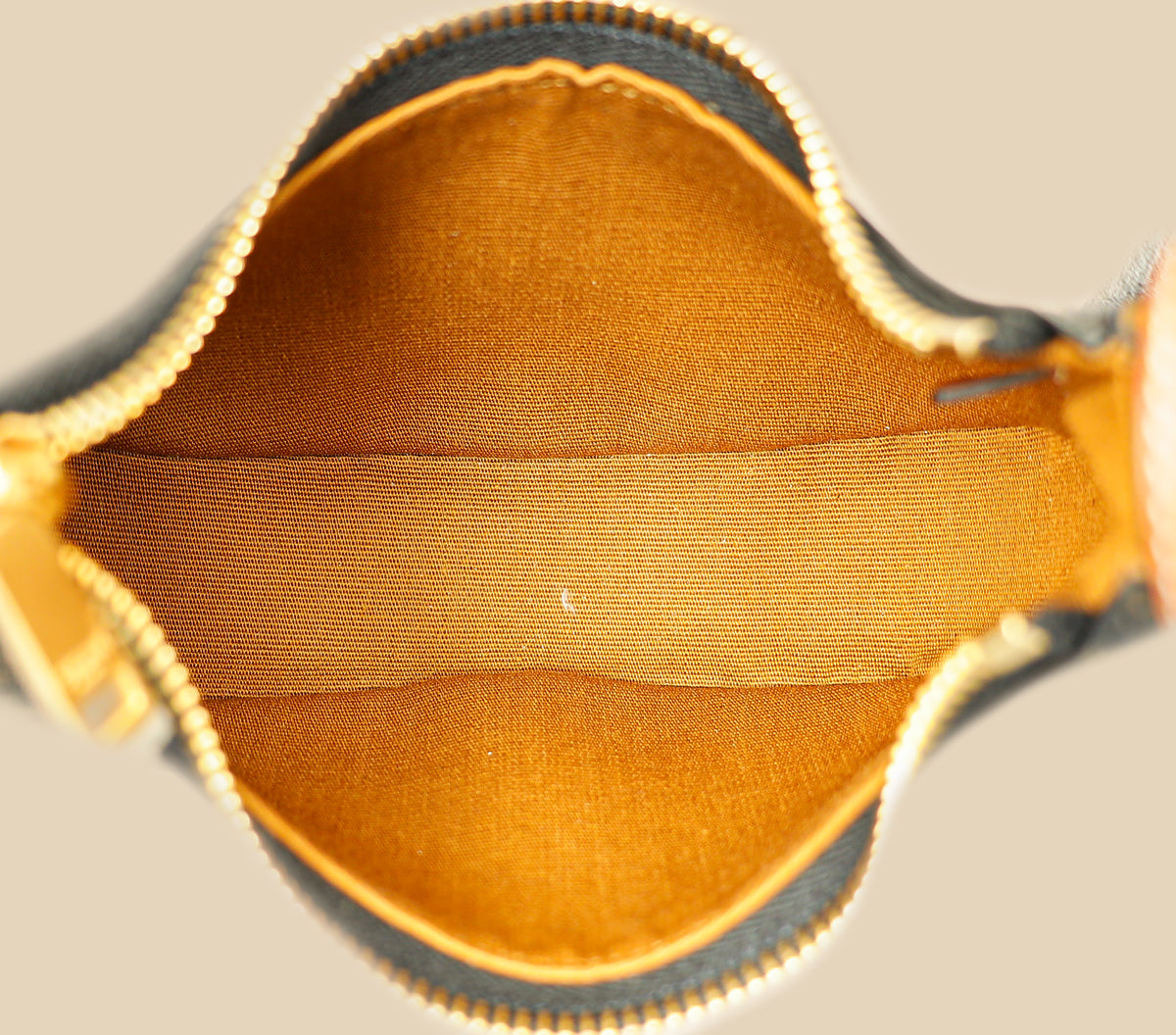 Celine Tan Triomphe Mini Ava Hobo Bag-Celine-THE CLOSET