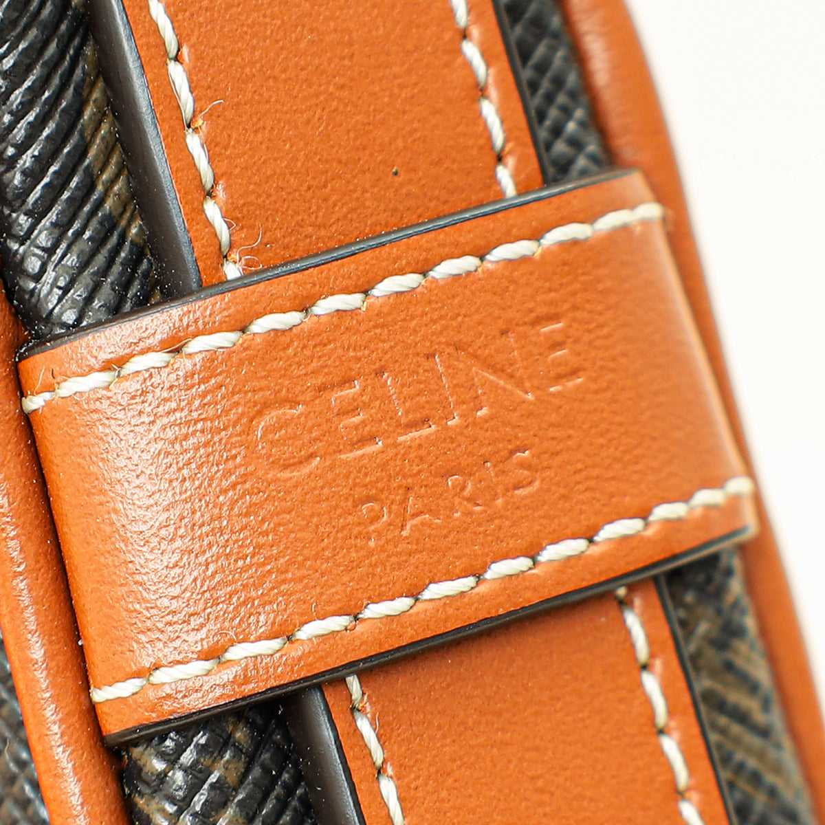 Celine Tan Triomphe Mini Ava Hobo Bag-Celine-THE CLOSET