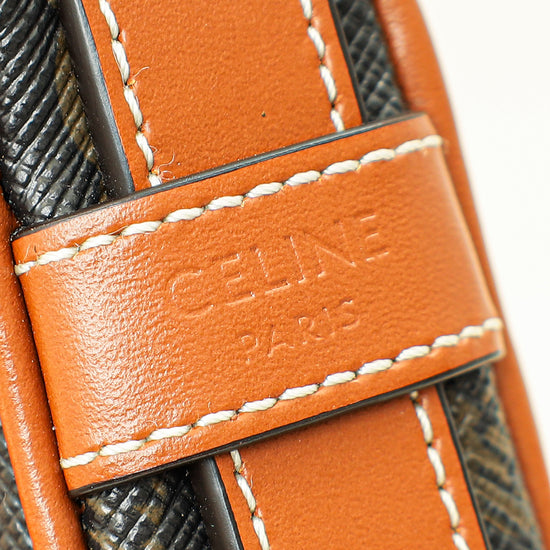 Celine Tan Triomphe Mini Ava Hobo Bag-Celine-THE CLOSET