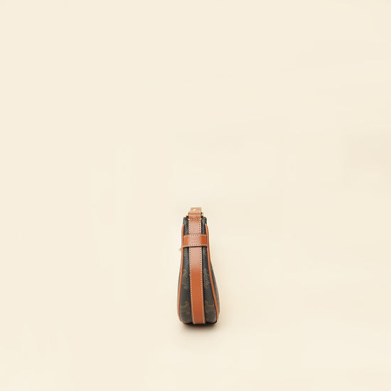 Celine Tan Triomphe Mini Ava Hobo Bag-Celine-THE CLOSET