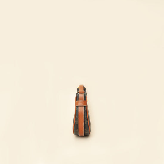 Celine Tan Triomphe Mini Ava Hobo Bag-Celine-THE CLOSET